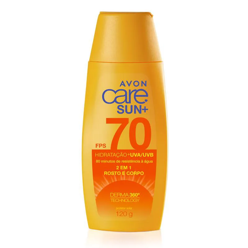 AVON CARE SUN+ PROTETOR SOLAR FPS70 120G