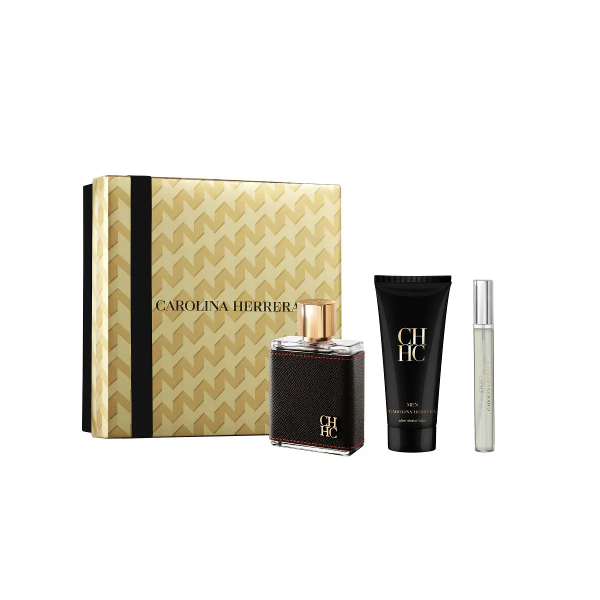 KIT CH MEN EAU DE TOILETTE 100ML + BALM PóS-BARBA 100ML + TRAVAL SIZE 10ML
