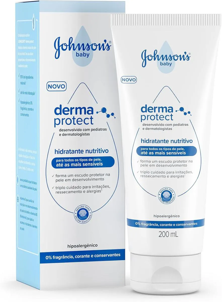 HIDRATANTE NUTRITIVO JOHNSON&#039S BABY - DERMA PROTECT 200ML