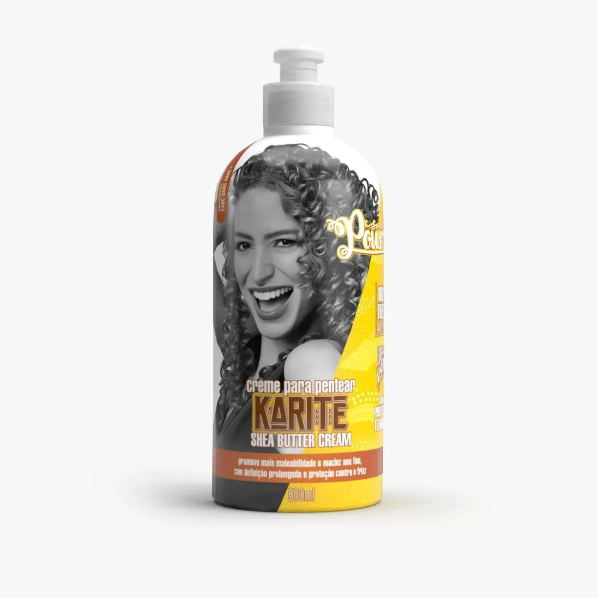 CREME PARA PENTEAR 500ML MANTEIGA DE KARITé - SOUL POWER