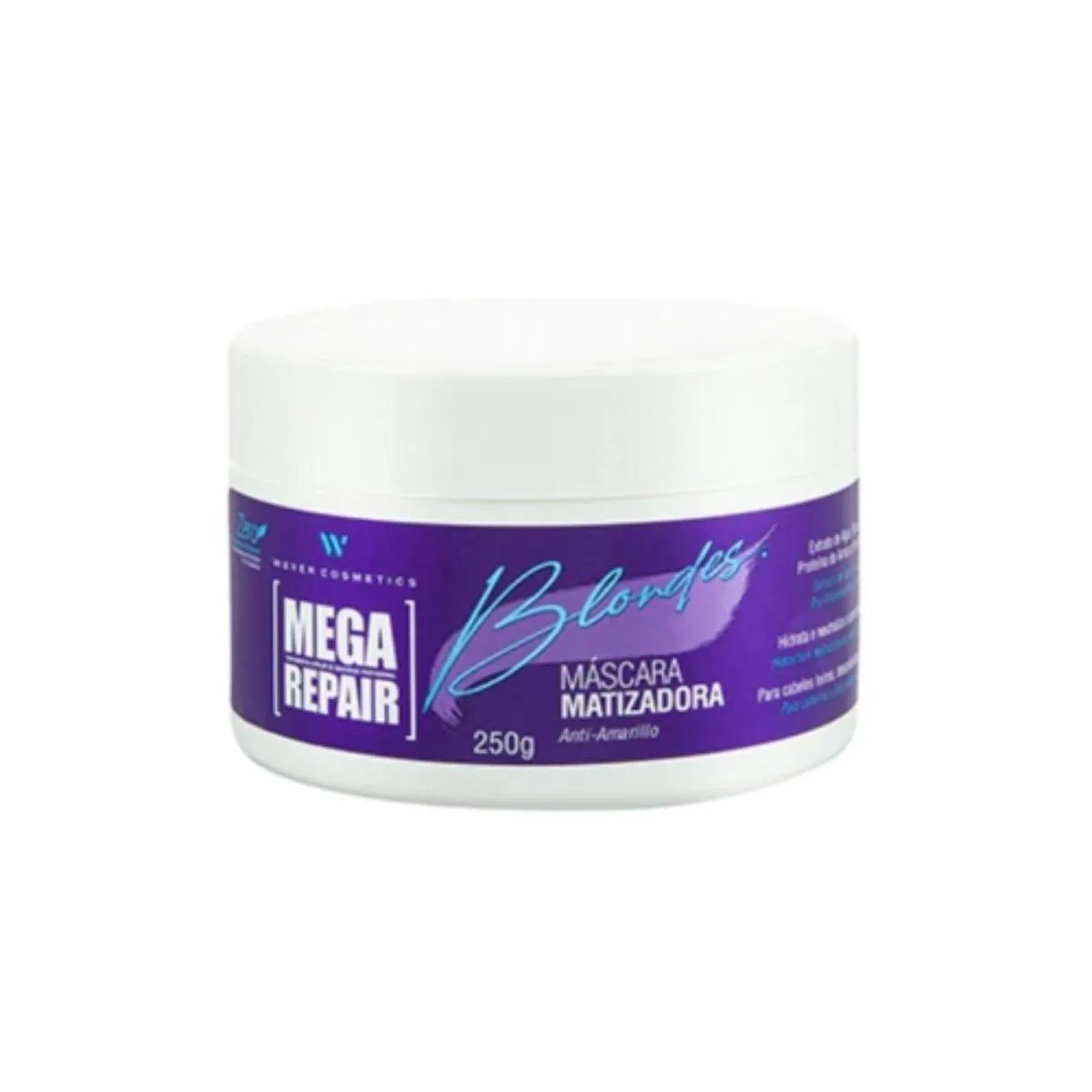 MáSCARA MATIZADORA BLONDES 250G – WEVER COSMéTICOS