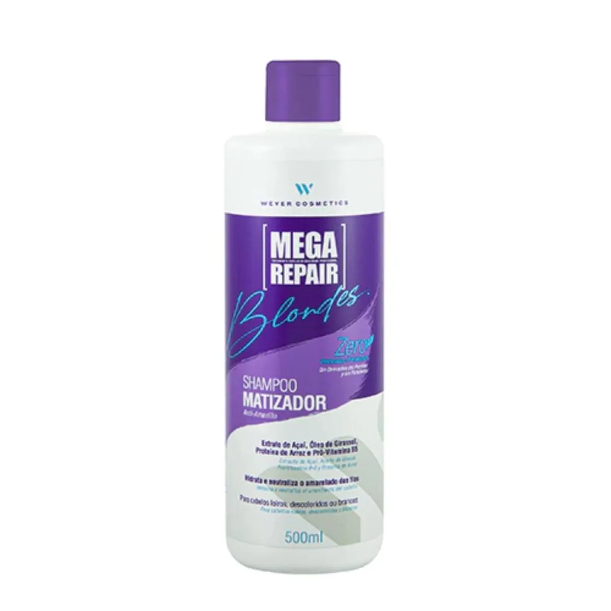 SHAMPOO MATIZADOR BLONDES 500ML – WEVER COSMéTICOS