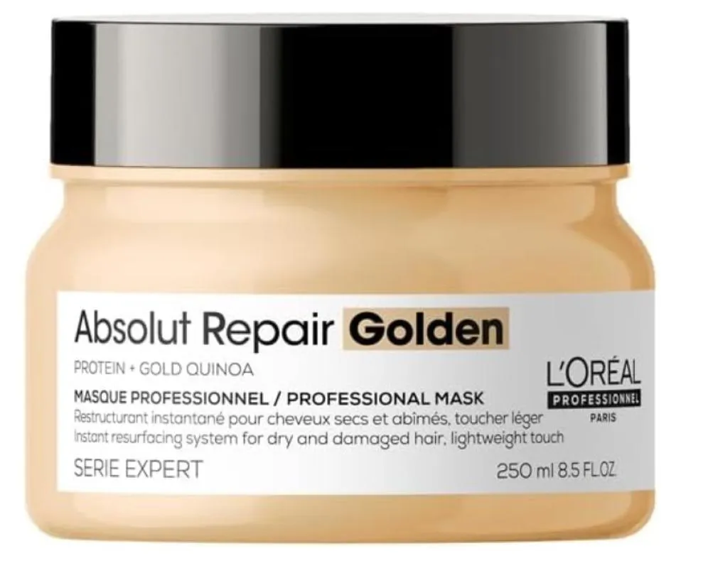 MáSCARA CAPILAR ABSOLUT REPAIR GOLDEN QUINOA L&#039OREAL PROFESSIONAL 250ML