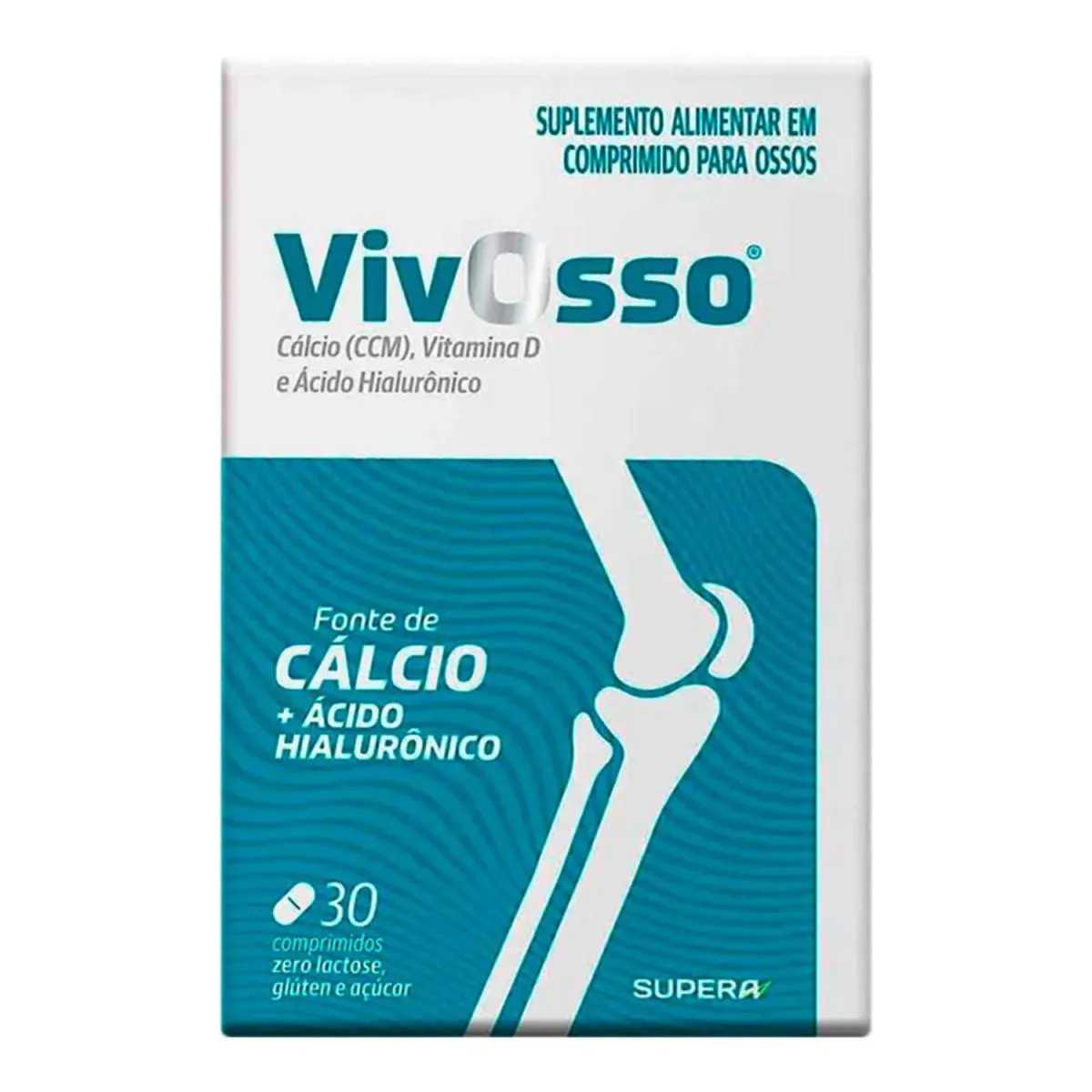 SUPLEMENTO ALIMENTAR VIVOSSO SUPERA FARMA - 30CPR