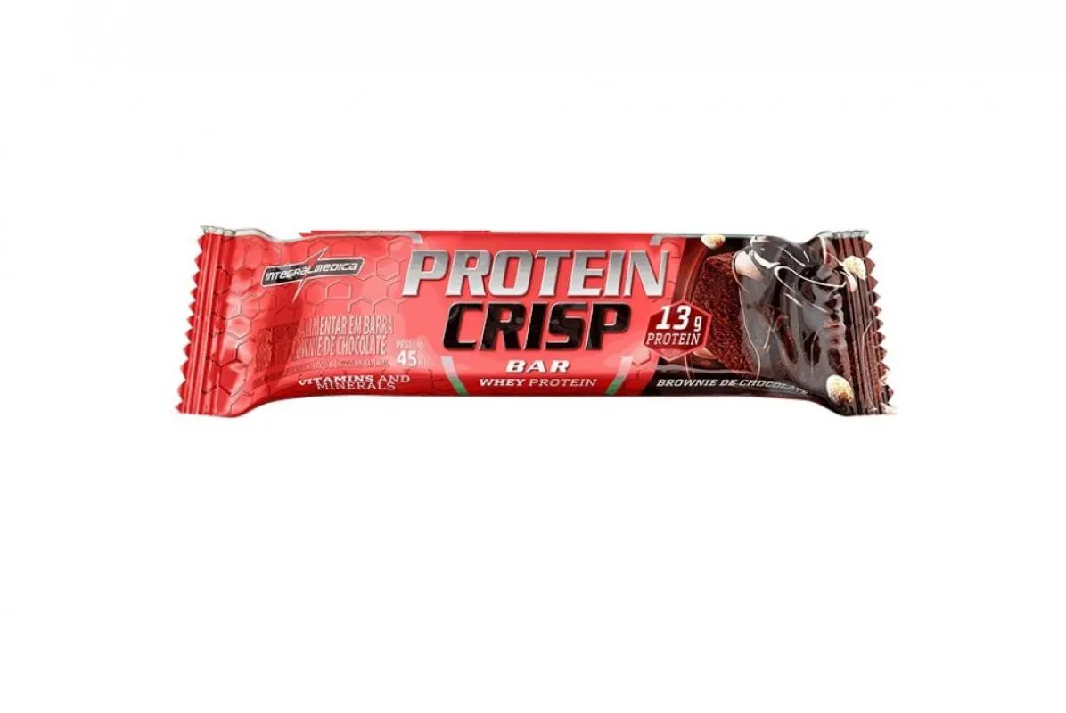CRISP BAR (45G) - SABOR: BROWNIE DE CHOCOLATE
