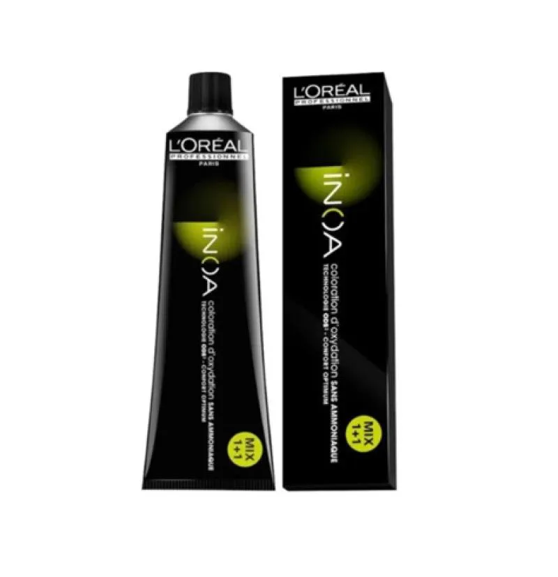COLORAçãO LOREAL PROFESSIONNEL INOA - 60G Louro Acizentado