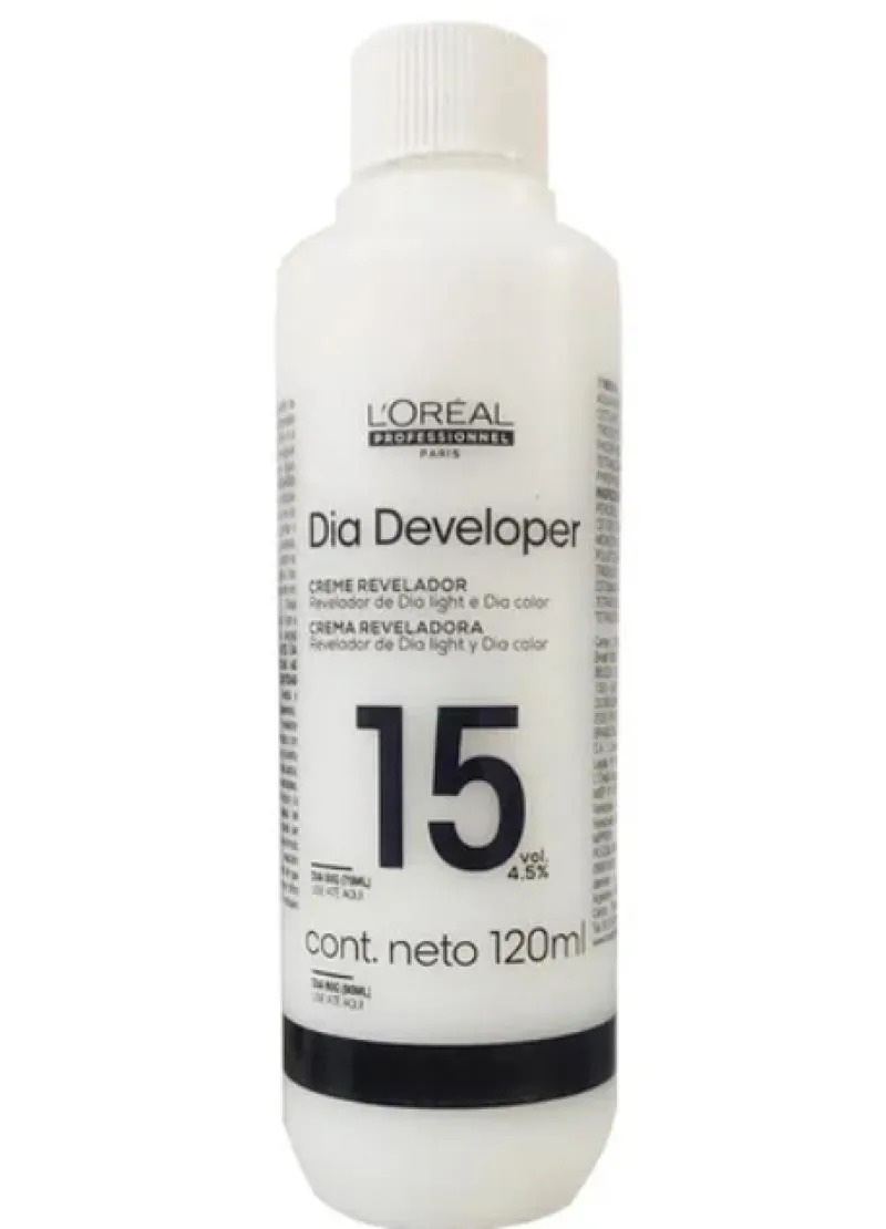 LOREAL PROFESSIONNEL DIA DEVELOPER CREME REVELADOR 15VOL 120ML