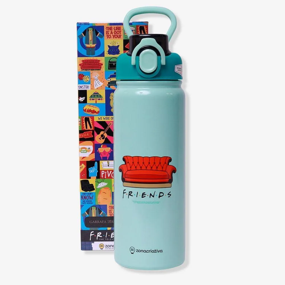 GARRAFA TERMICA GALAXY 650ML FRIENDS  ZONA CRIATIVA