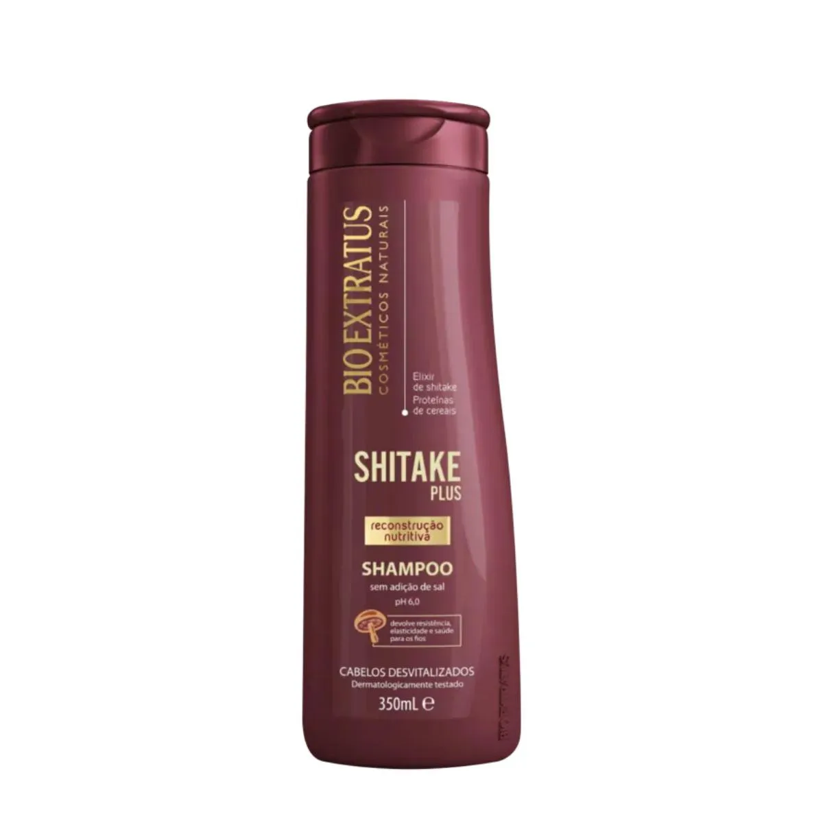 SHAMPOO SHITAKE PLUS 350ML - BIO EXTRATUS
