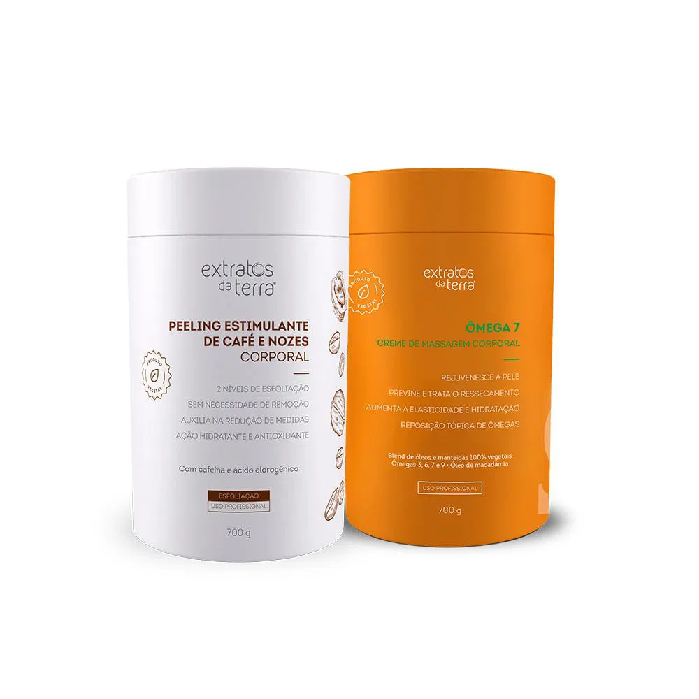 KIT DE HIDRATAçãO CORPORAL PROFISSIONAL