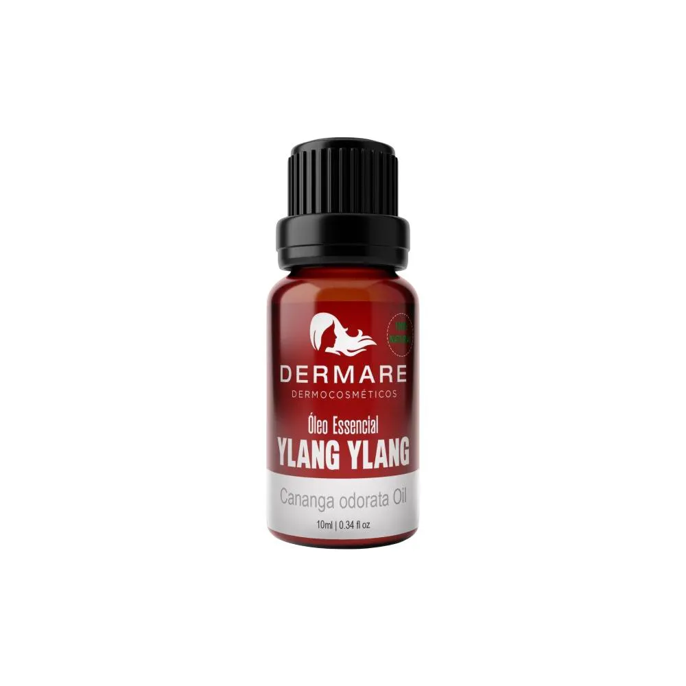 ÓLEO ESSENCIAL YLANG YLANG 10ML - DERMARE