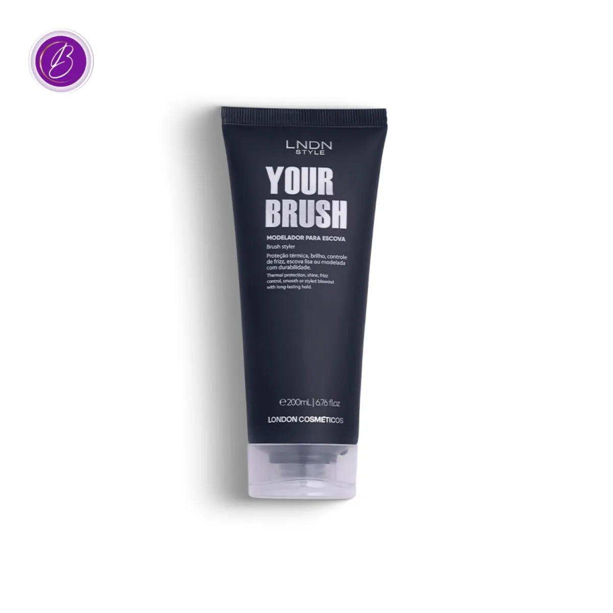 MODELADOR PARA ESCOVA YOUR BRUSH 200ML LNDN STYLE| LONDON COSMéTICOS