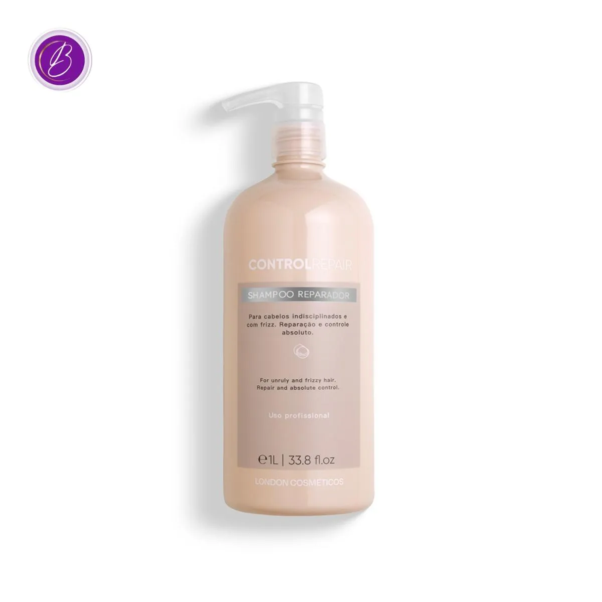 SHAMPOO REPARADOR 1 LITRO CONTROL REPAIR | LONDON COSMéTICOS