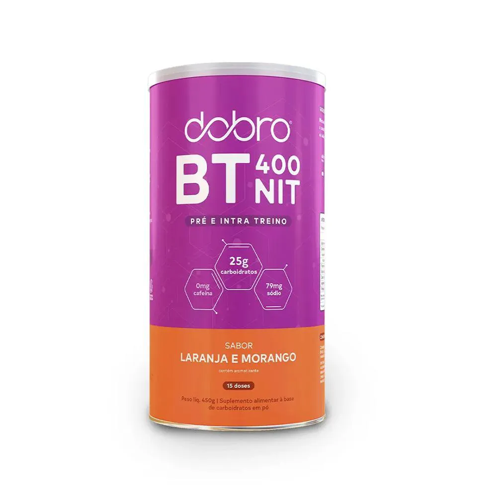 DOBRO BT 400 NITRATO LARANJA COM MORANGO 450G