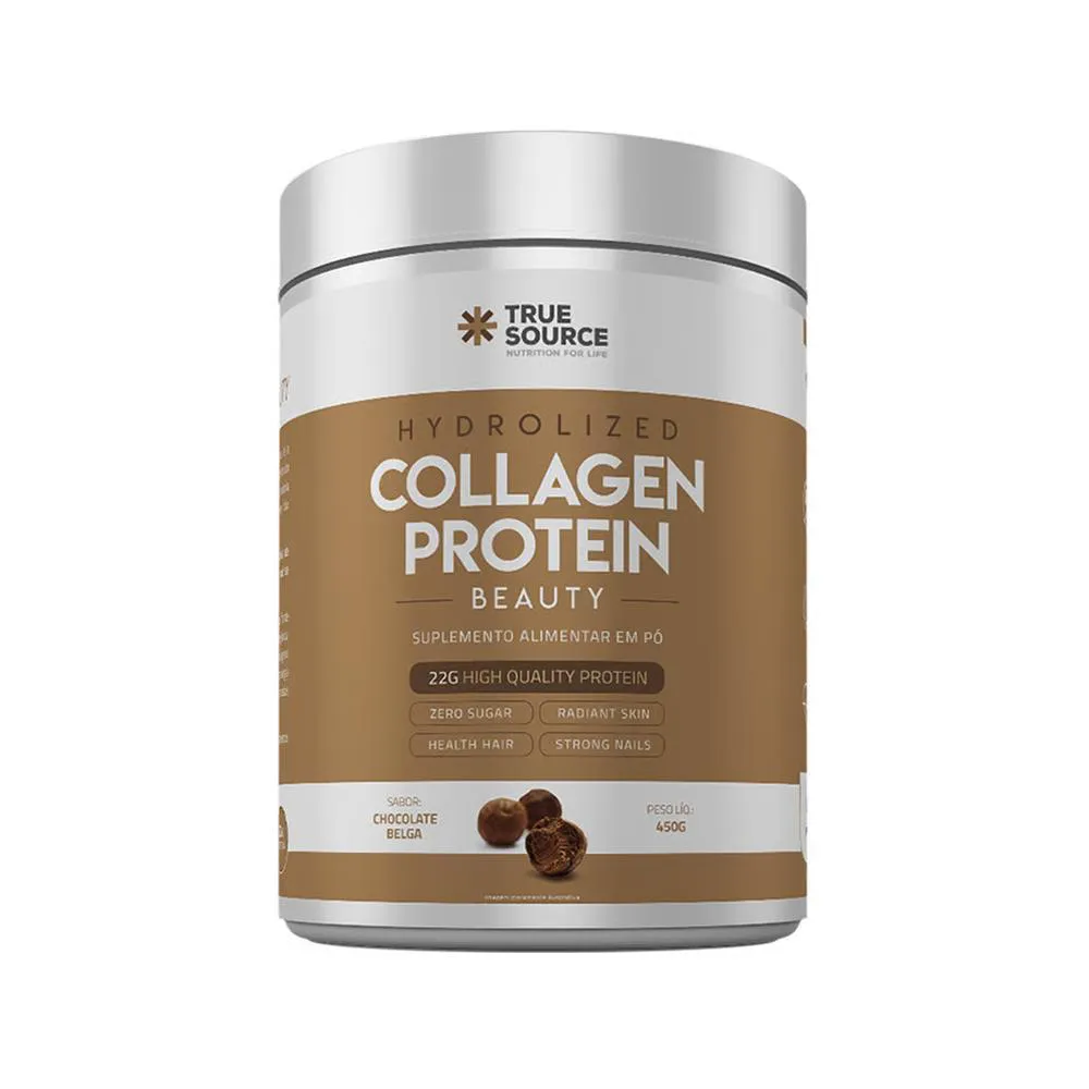 TRUE SOURCE COLLAGEN PROTEIN CHOCOLATE BELGA 450G