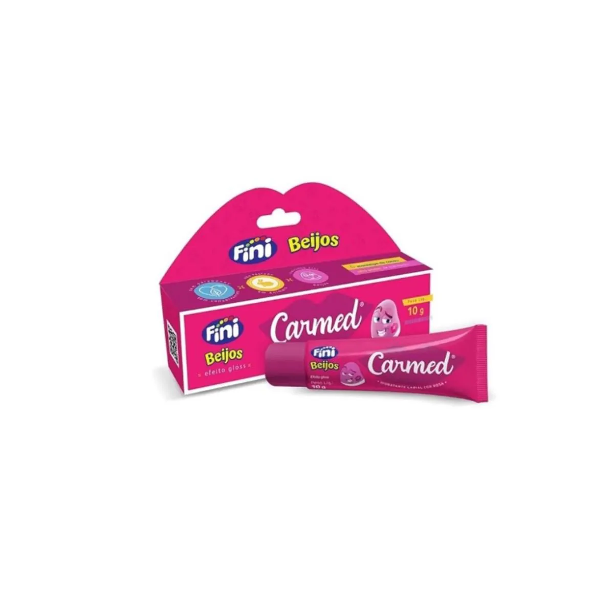 HIDRATANTE LABIAL CARMED FINI BEIJOS 10G