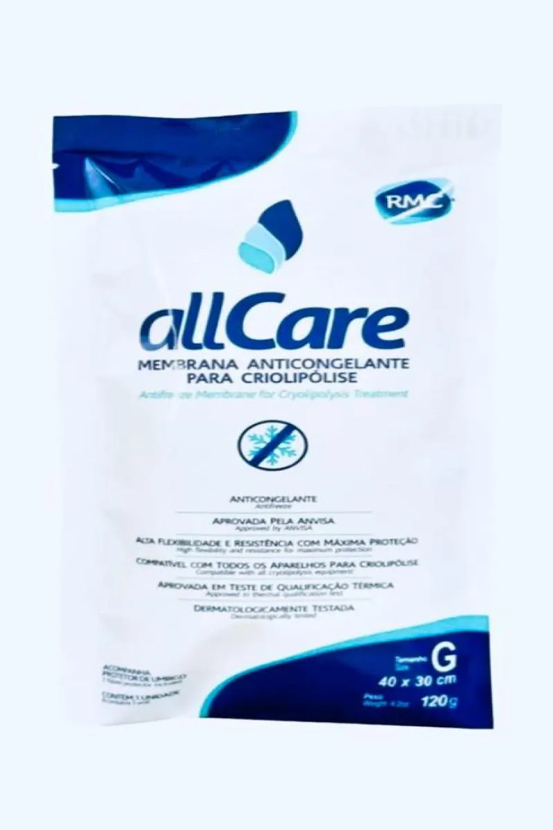 MEMBRANA ANTICONGELANTE PARA CRIOLIPóLISE G, RMC 40X30CM - KIT COM 3 UND