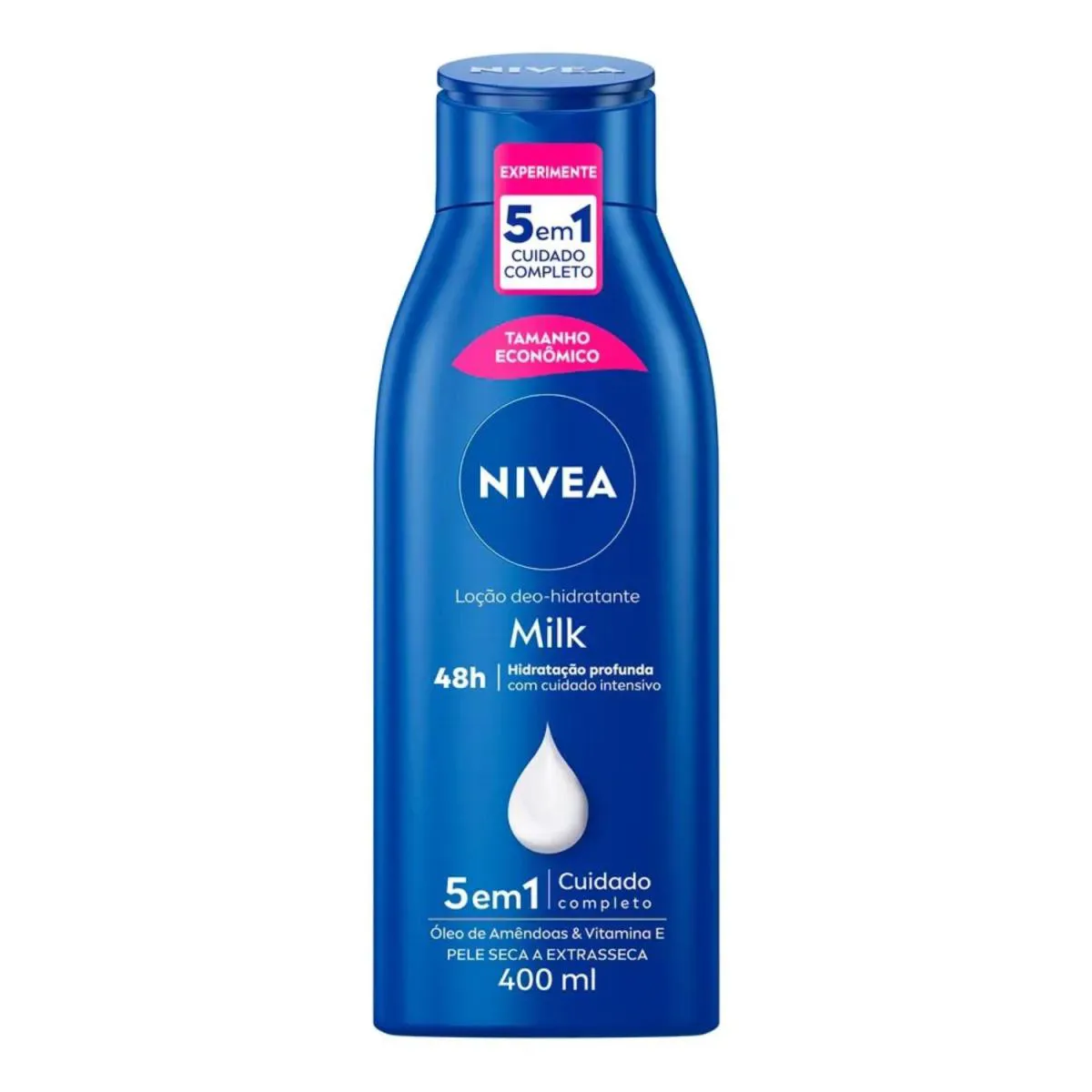 LOçãO DEO-HIDRATANTE PELE SECA MILK 400ML - NIVEA