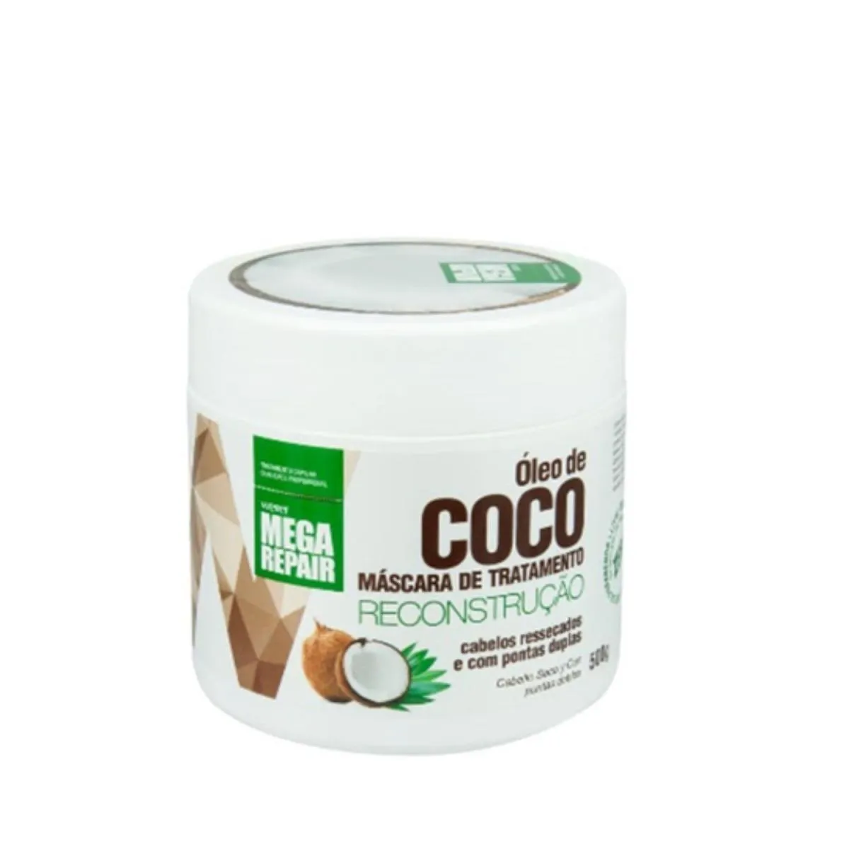 MáSCARA CAPILAR REPAIR ÓLEO DE COCO 500G – WEVER COSMéTICOS