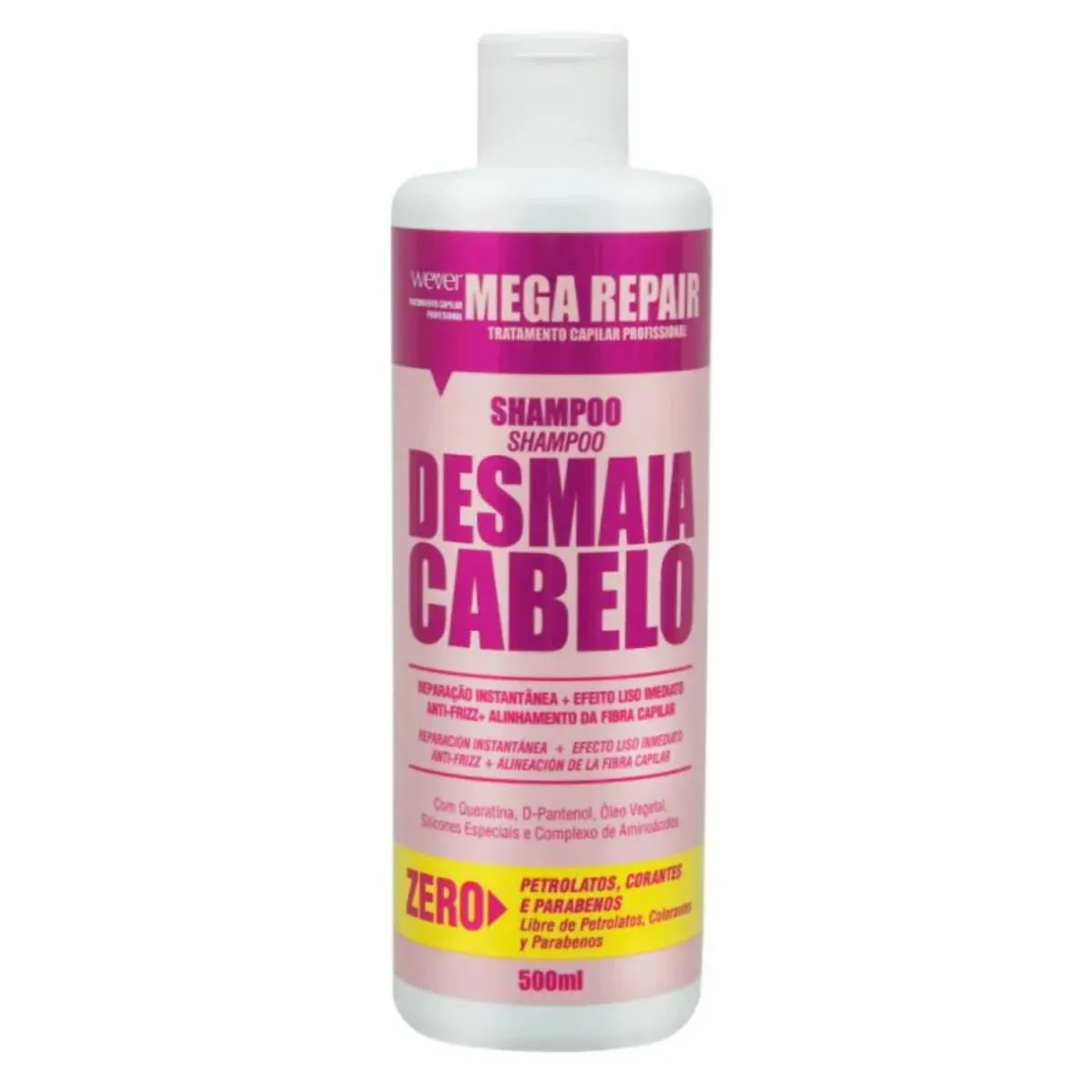 SHAMPOO LISO INTENSO 500ML – WEVER COSMéTICOS