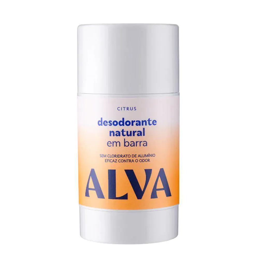 ALVA CITRUS VEGANO - DESODORANTE EM BARRA 55G