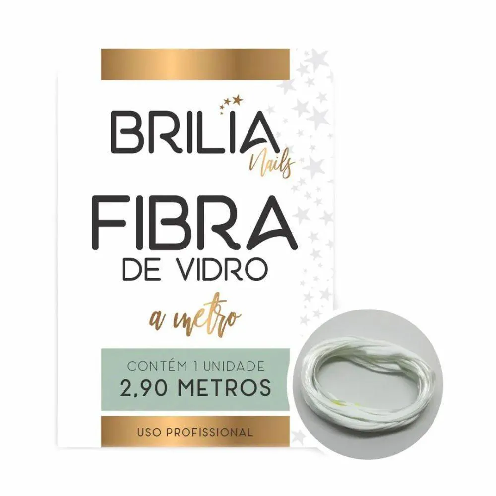 BRILIA NAIL FIBRA 2,90 METROS - DURABILIDADE EXCEPCIONAL!