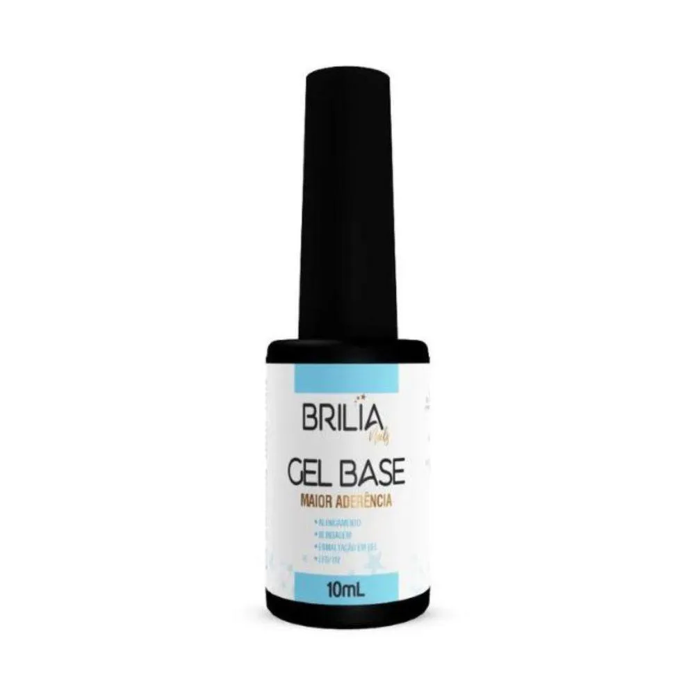 BRILIA NAILS GEL BASE PINCEL 10ML - PERFORMANCE SUPERIOR