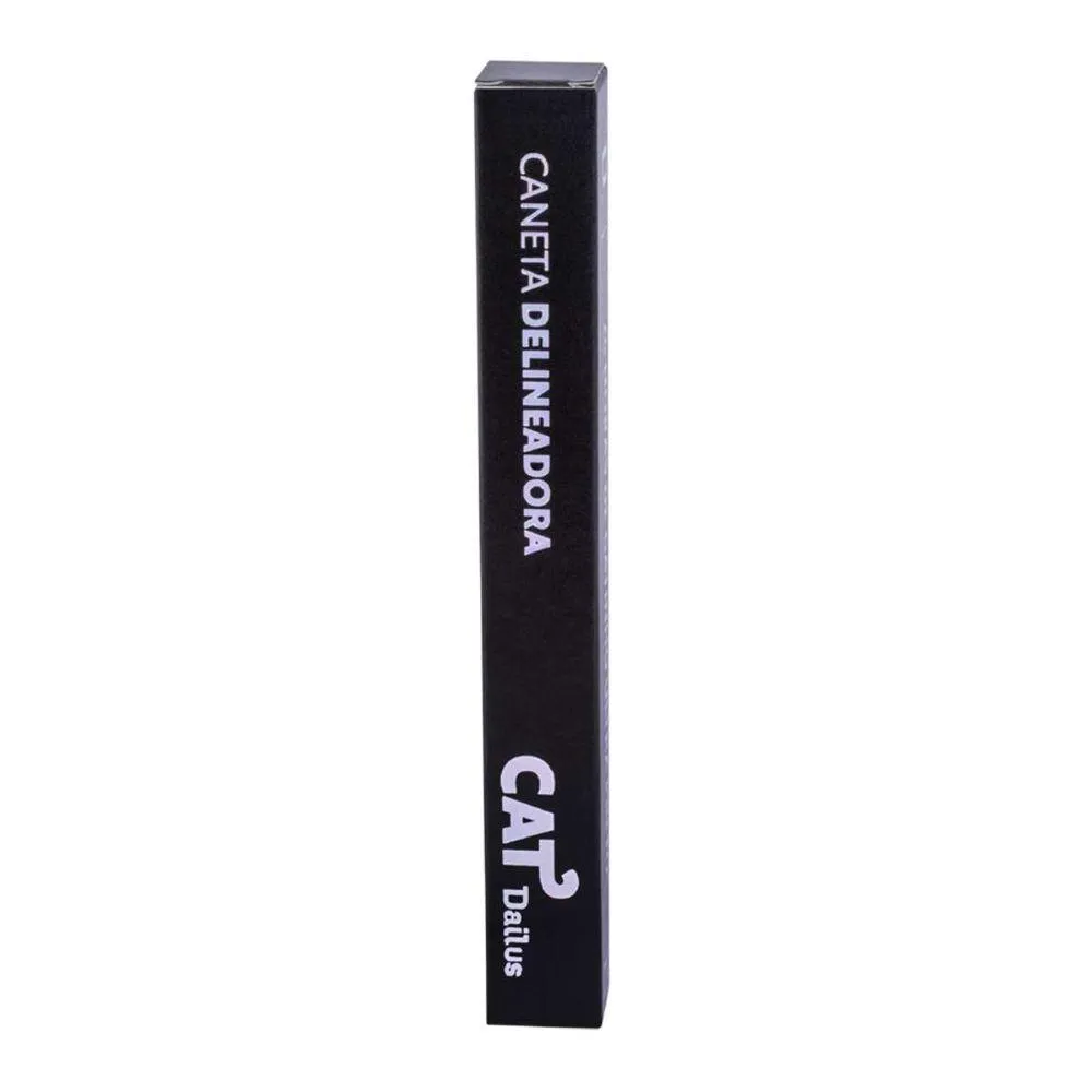 CANETA DELINEADORA CAT PRETO 1ML DAILUS DELINEADO PRECISO, LONGA DURAçãO E ACABAMENTO INTENSO