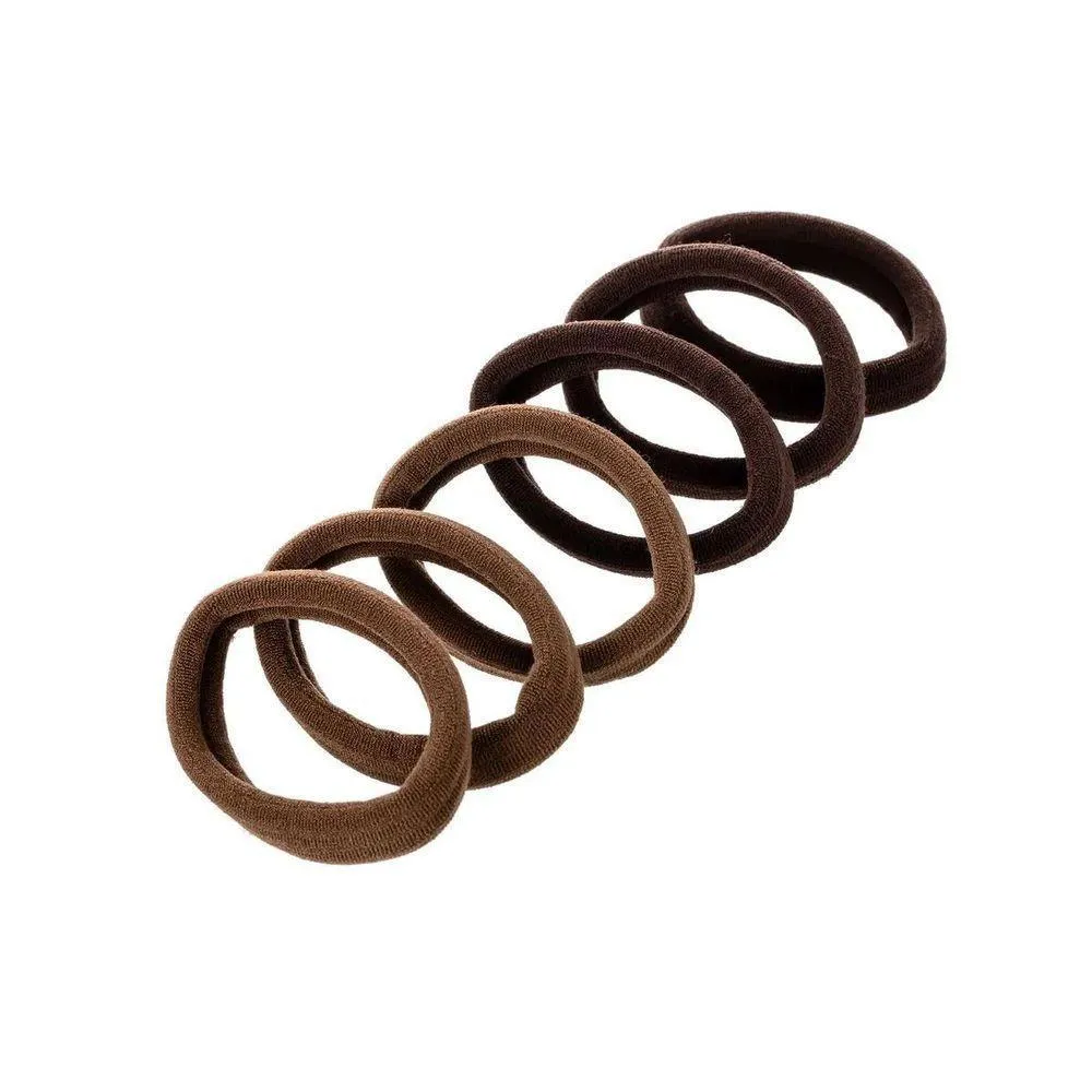 ELáSTICOS DE CABELO 6 UNIDADES - DUO PROART FIRMEZA, CONFORTO E SEM QUEBRAS