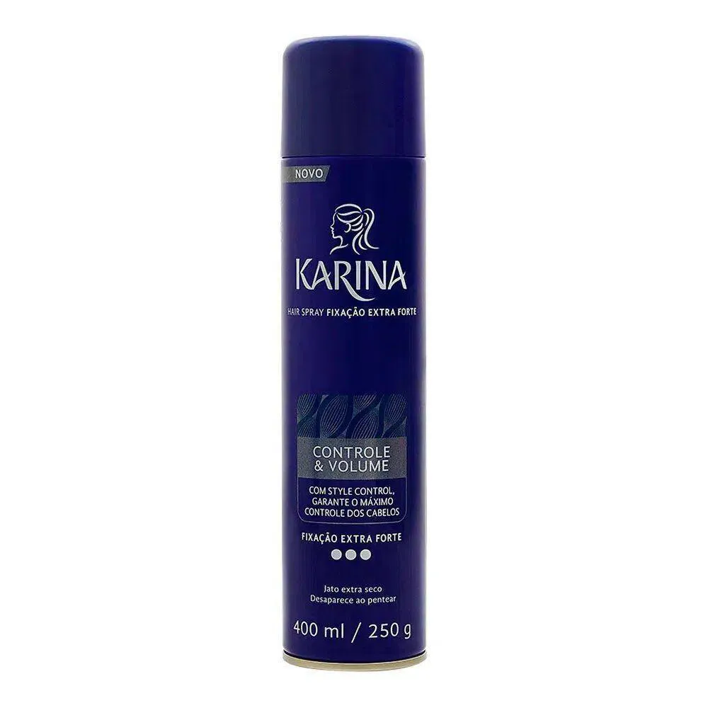 KARINA FIXADOR 400ML CONTROLE E VOLUME