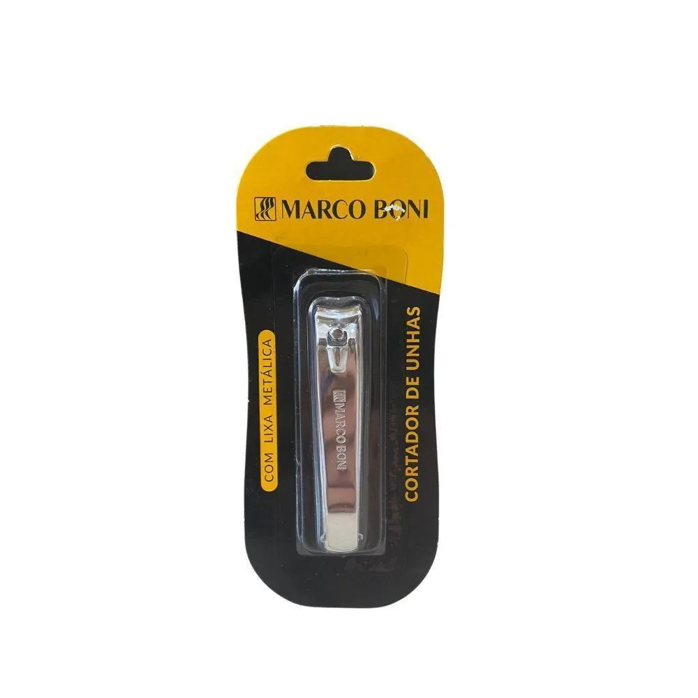 MB 1826B CORTADOR DE UNHAS METAL COM LIXA - DESIGN RESISTENTE