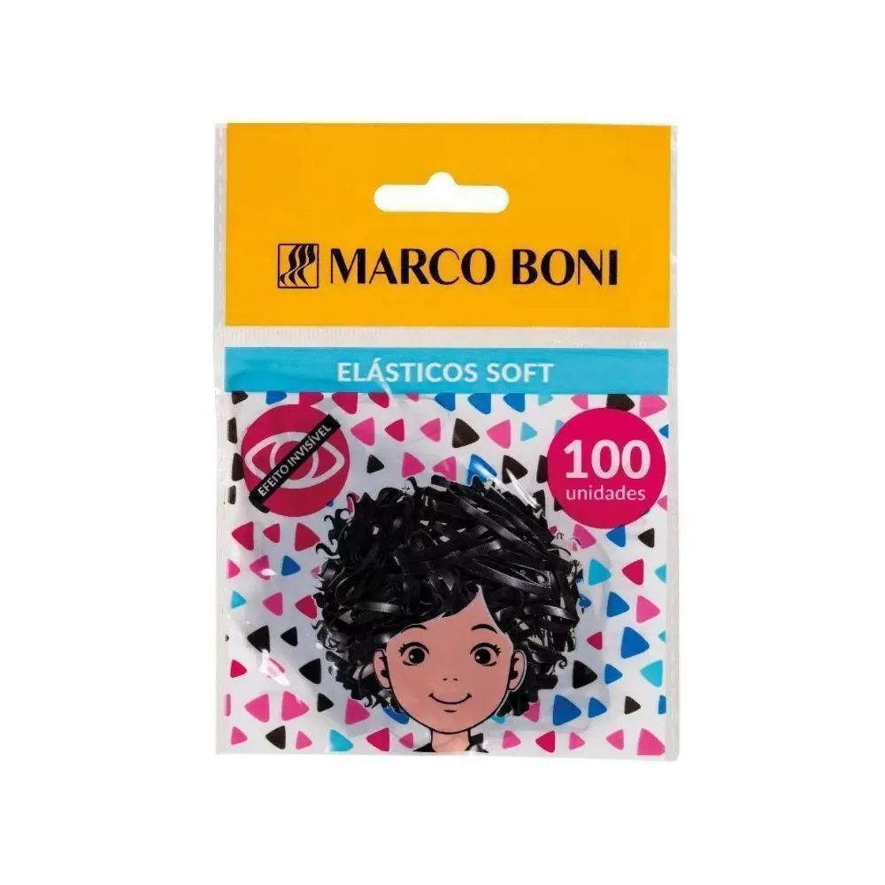 MB ELáSTICOS 100UND PRETO