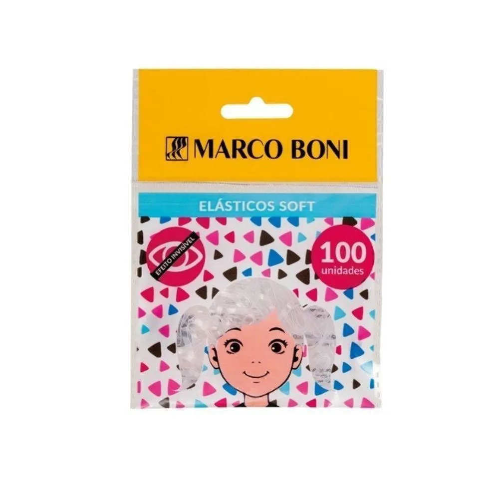 MB ELáSTICOS 100UND TRANSPARENTE