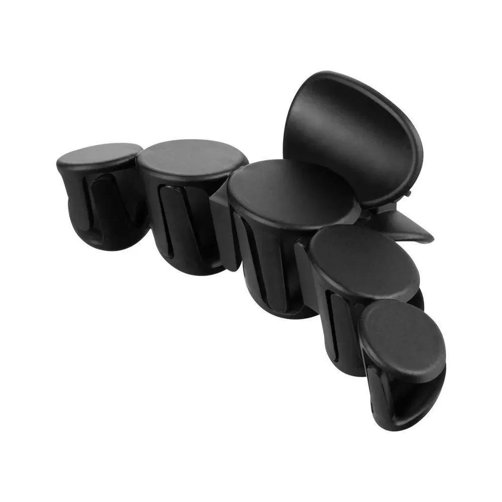 PIRANHA ESFERA GRANDE PROART FIXAçãO FIRME PARA CABELOS VOLUMOSOS E DURABILIDADE PRETA