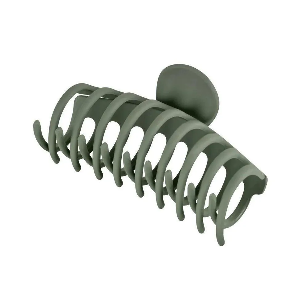 PIRANHA MAXI GRANDE PROART DESIGN MODERNO PARA PRENDER CABELOS SEM DANIFICAR OS FIOS VERDE