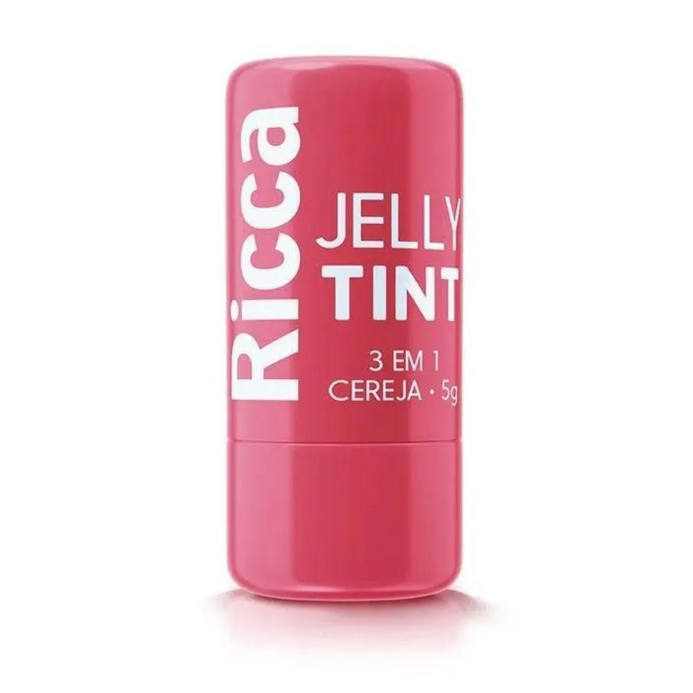 RICCA JELLY TINT 3 EM 1 5G CEREJA - PERFORMANCE SUPERIOR