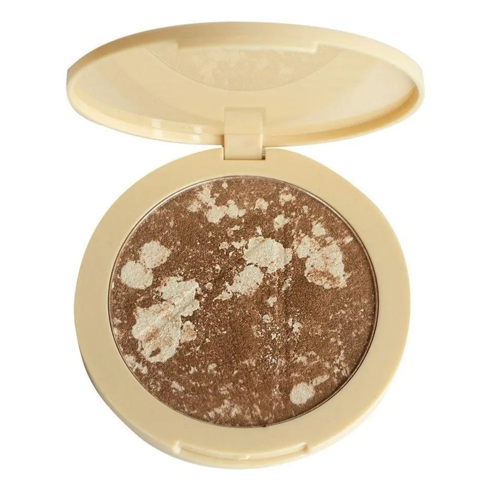 RUBY ROSE BLONZER E ILUMINADOR MARMORIZADO GLASS HBF16051 14,7G - ALTA PERFORMANCE