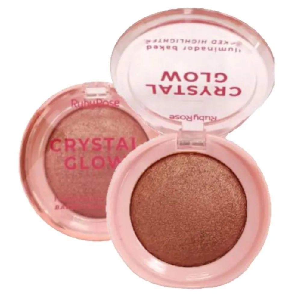 RUBY ROSE GLOW ILUMINADOR HBM700 6,5G RADIANT PEARL - QUALIDADE SUPERIOR