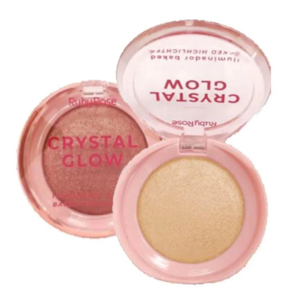 RUBY ROSE GLOW ILUMINADOR HBM700 6,5G STELLAR SHINE - ACABAMENTO DE ALTA QUALIDADE