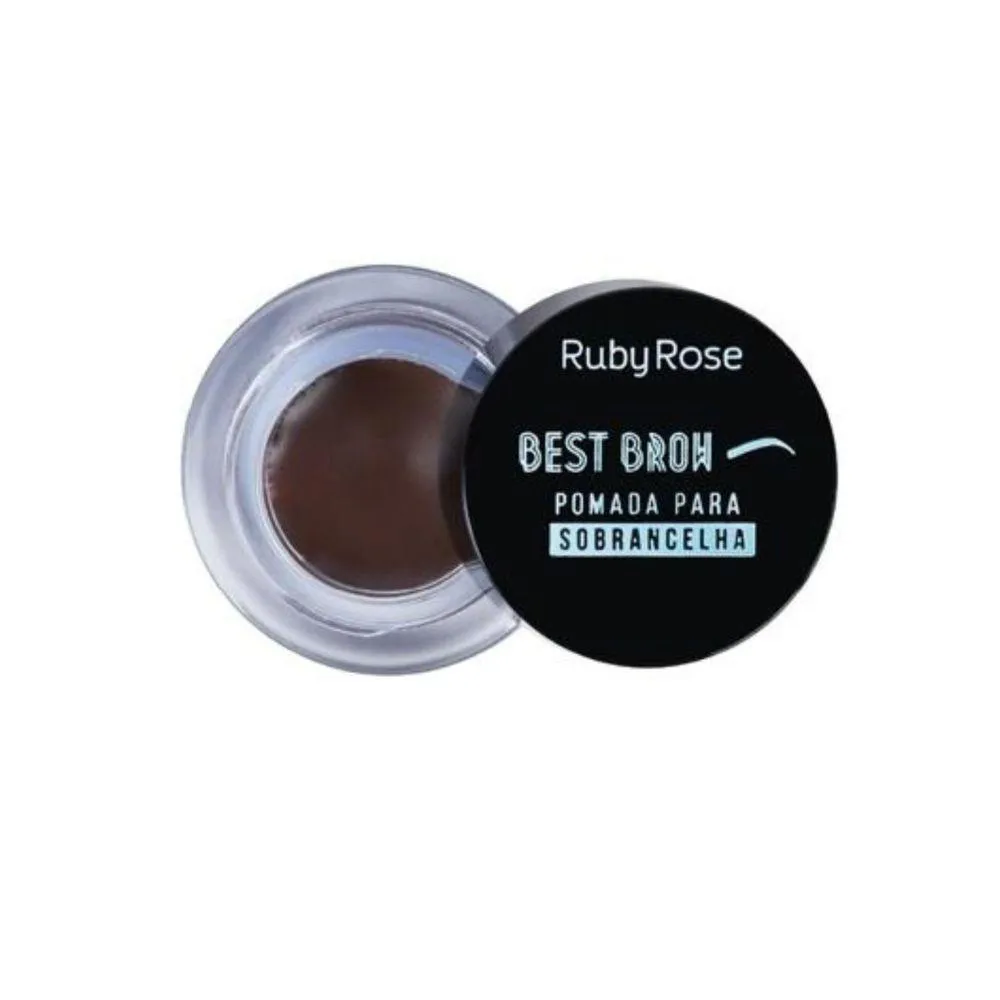 RUBY ROSE HB8400 BEST BROWN POMADA PARA SOBRANCELHA 3,3G DARK