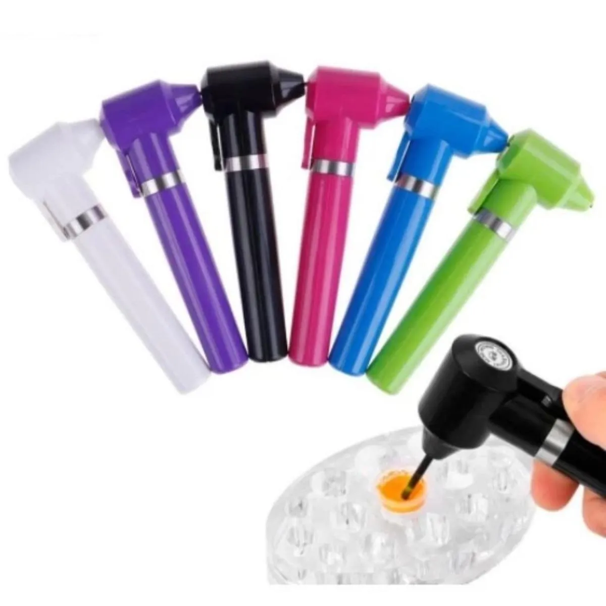 MINI MIXER MISTURADOR DE PIGMENTOS E HENNA COM 5 PALETAS