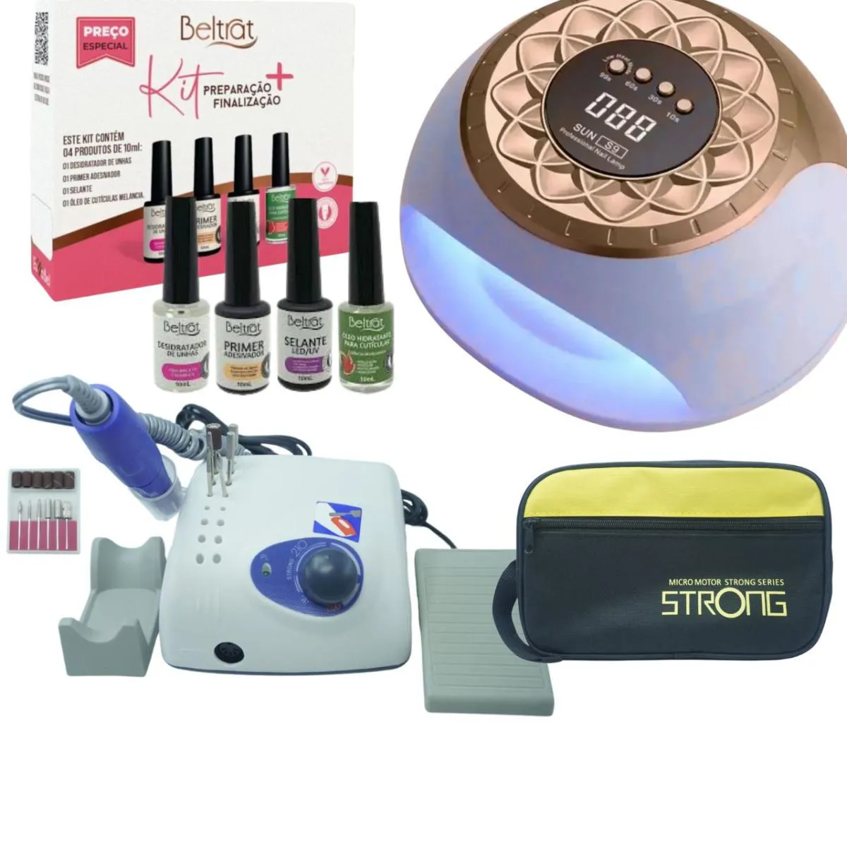 KIT PARA ALONGAMENTOS MOTOR CABINE PREPARADORES INICIANTE