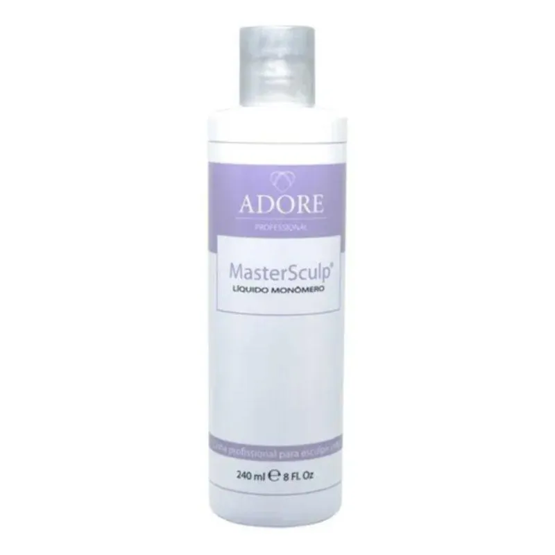 MONOMERO PARA ALONGAMENTO UNHAS ACRíLICAS 240ML  - ADORE
