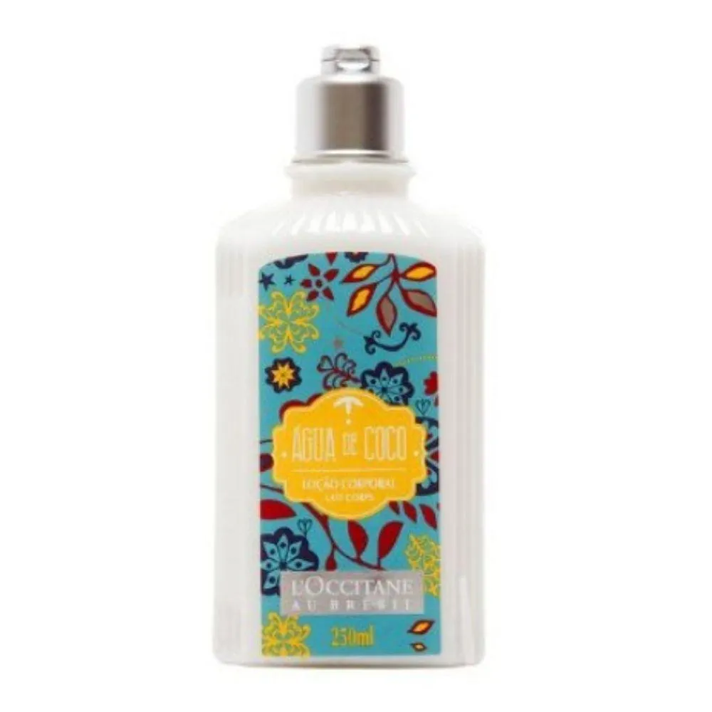 L'OCCITANE ÁGUA DE COCO LOçãO DESODORANTE CORPORAL 250ML - ALTA PERFORMANCE