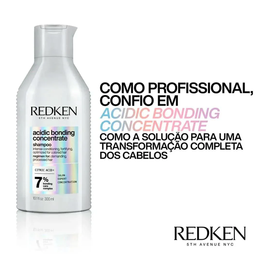 REDKEN - ACIDIC BONDING CONCENTRATE - SHAMPOO 300 ML