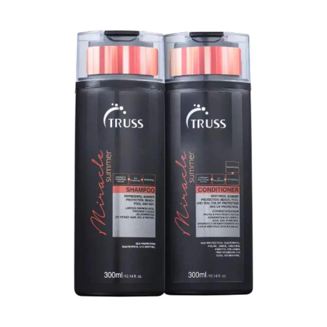 TRUSS - MIRACLE SUMMER - SHAMPOO 300ML + CONDICIONADOR 300ML