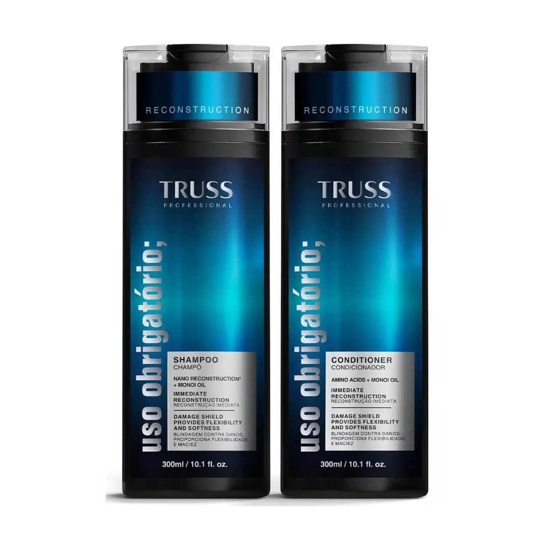 TRUSS - RPK - KIT SHAMPOO 300ML + CONDICIONADOR 300ML