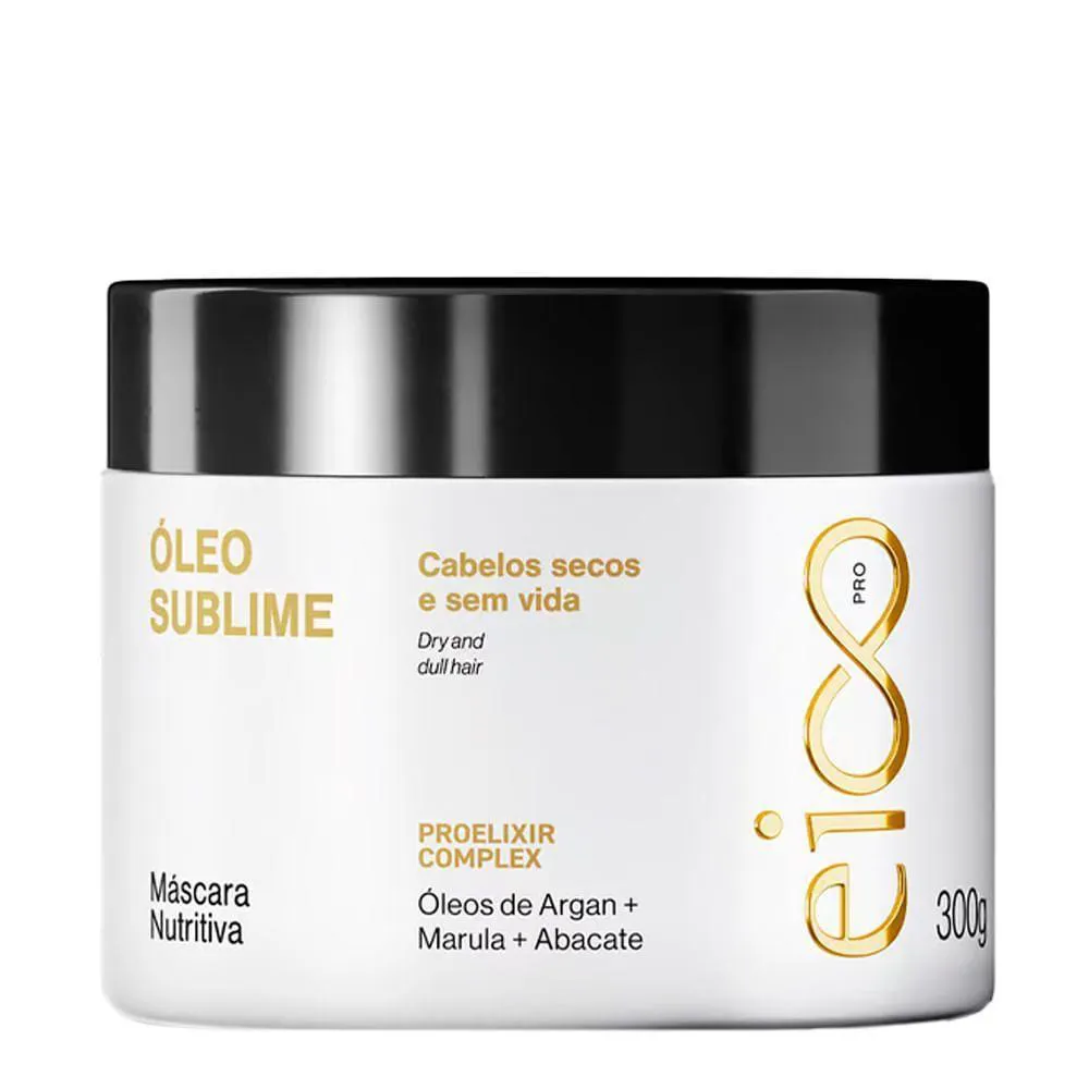 EICO PRO óLEO SUBLIME - MáSCARA NUTRITIVA 300G