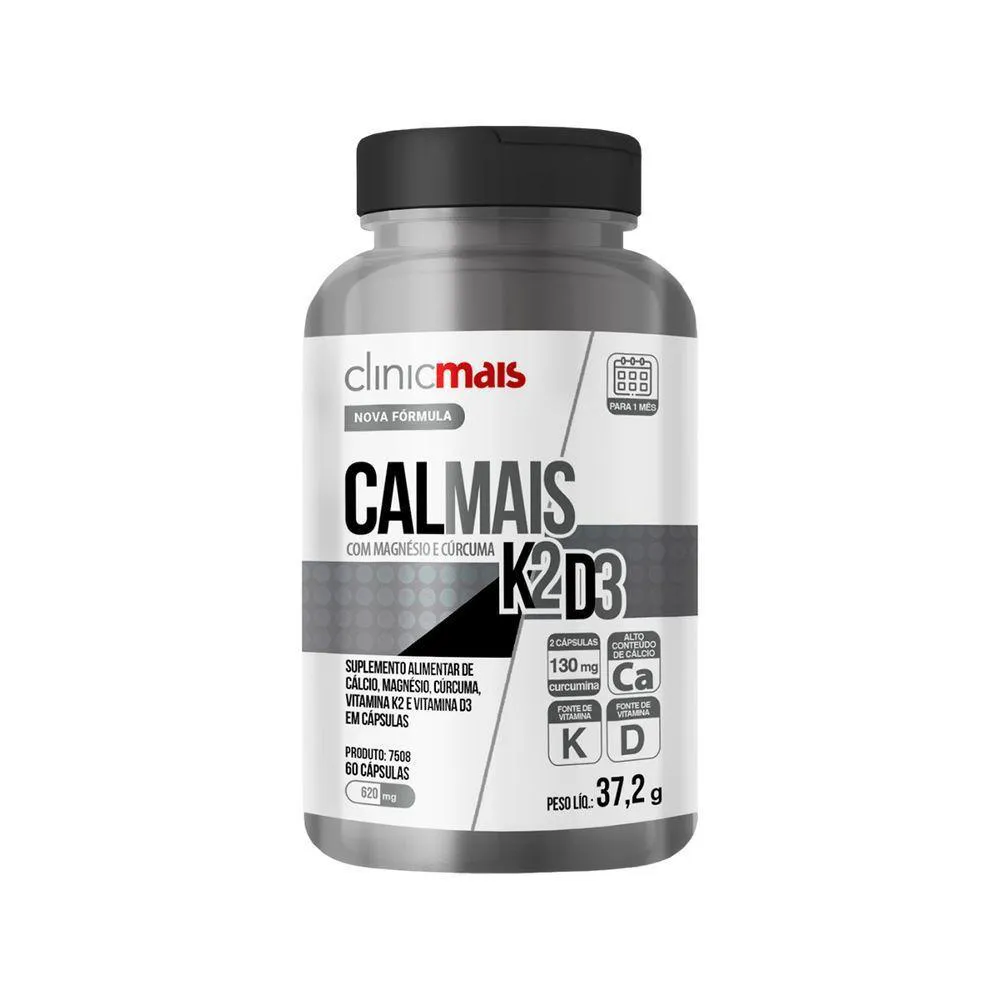 CALMAIS K2+D3 CLINICMAIS 60 CáPSULAS