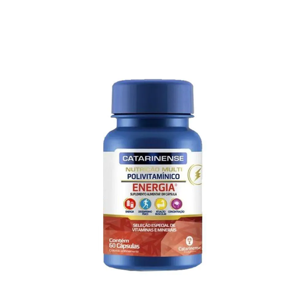 KIT 5 POLIVITAMíNICO ENERGIA CATARINENSE 60 CAPSULAS